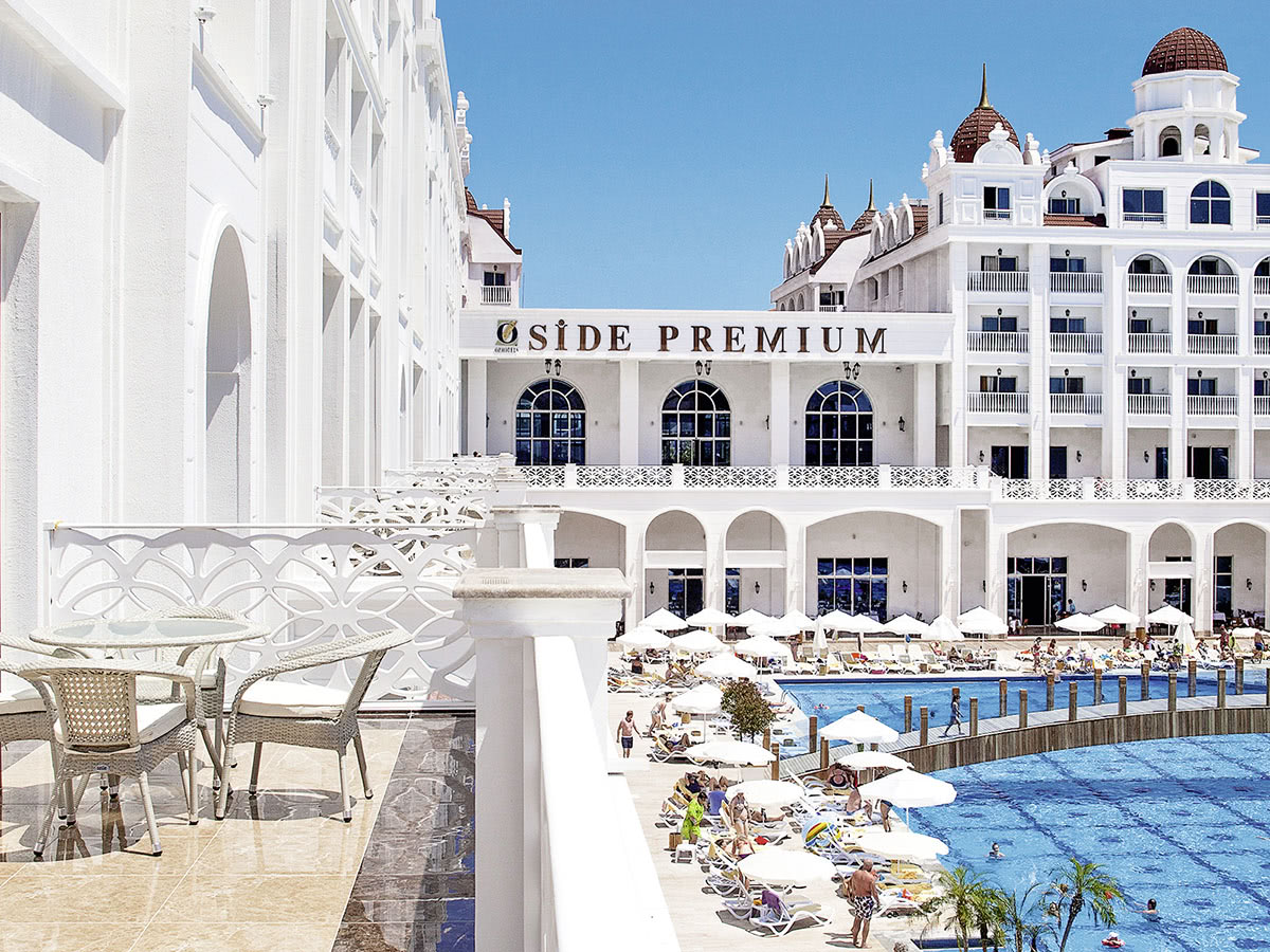 Hier können Sie das Hotel OZ Hotels Side Premium ab 569 € buchen OZ Hotels Side Premium – Hotelfoto