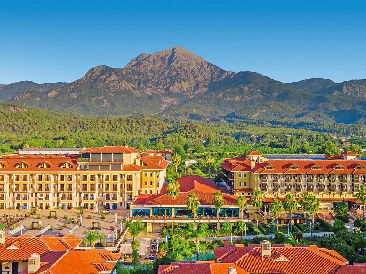 Hier können Sie das Hotel Club Hotel Phaselis Rose ab 677 € buchen Club Hotel Phaselis Rose – Hotelfoto