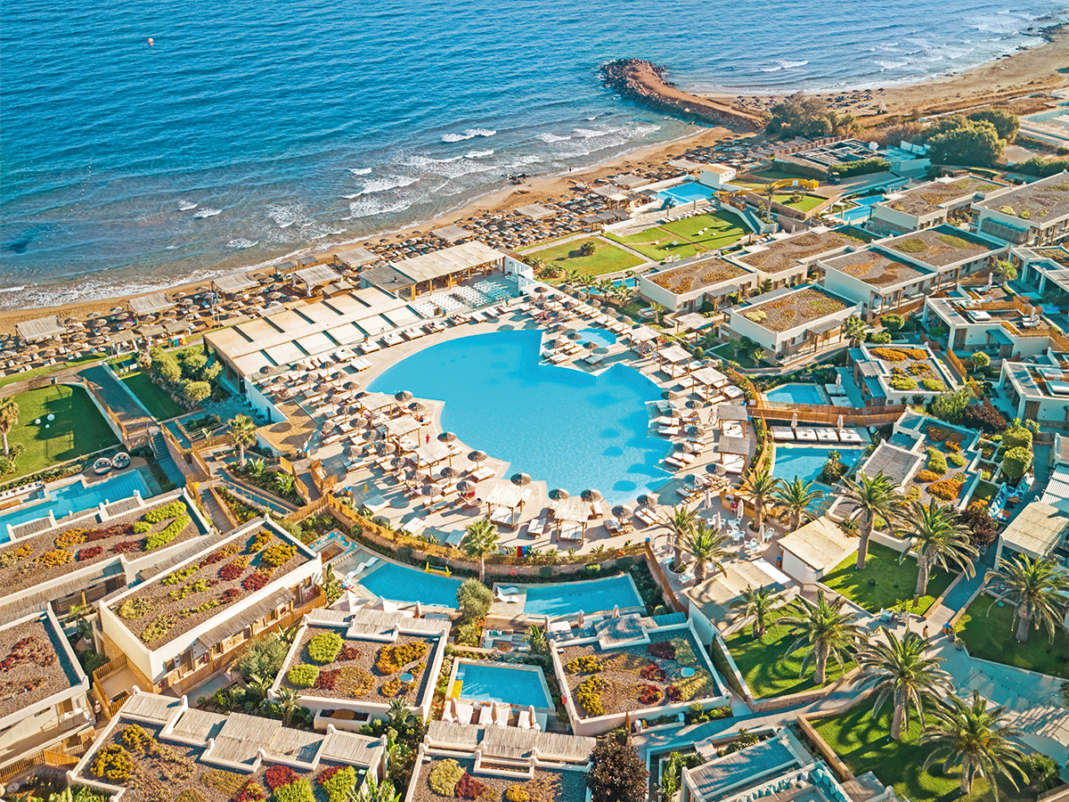 Hier können Sie das Hotel Mitsis Selection Rinela ab 1.452 € buchen Mitsis Selection Rinela – Hotelfoto