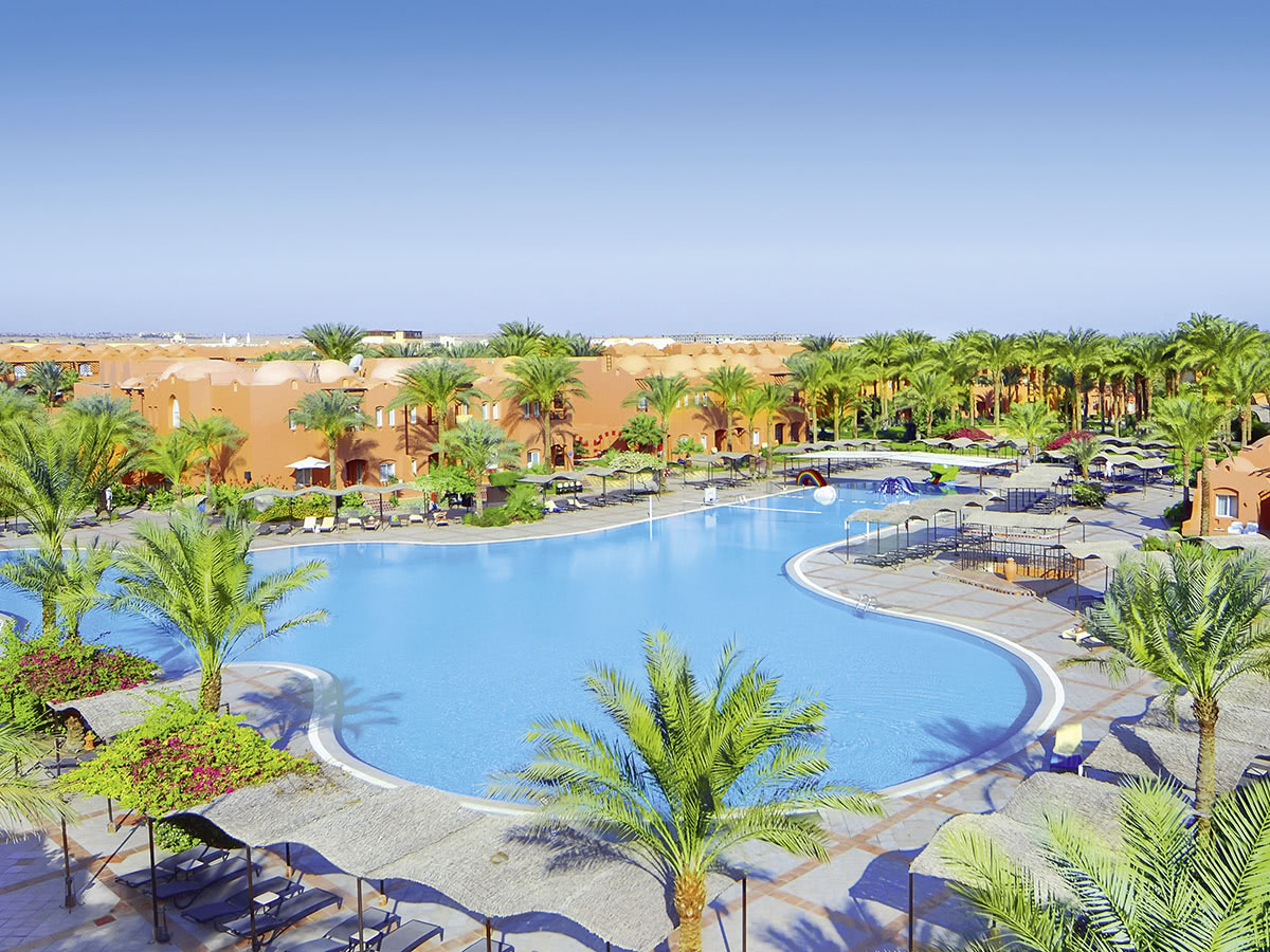 Hier können Sie das Hotel Jaz Makadi Oasis Resort ab 697 € buchen Jaz Makadi Oasis Resort – Hotelfoto