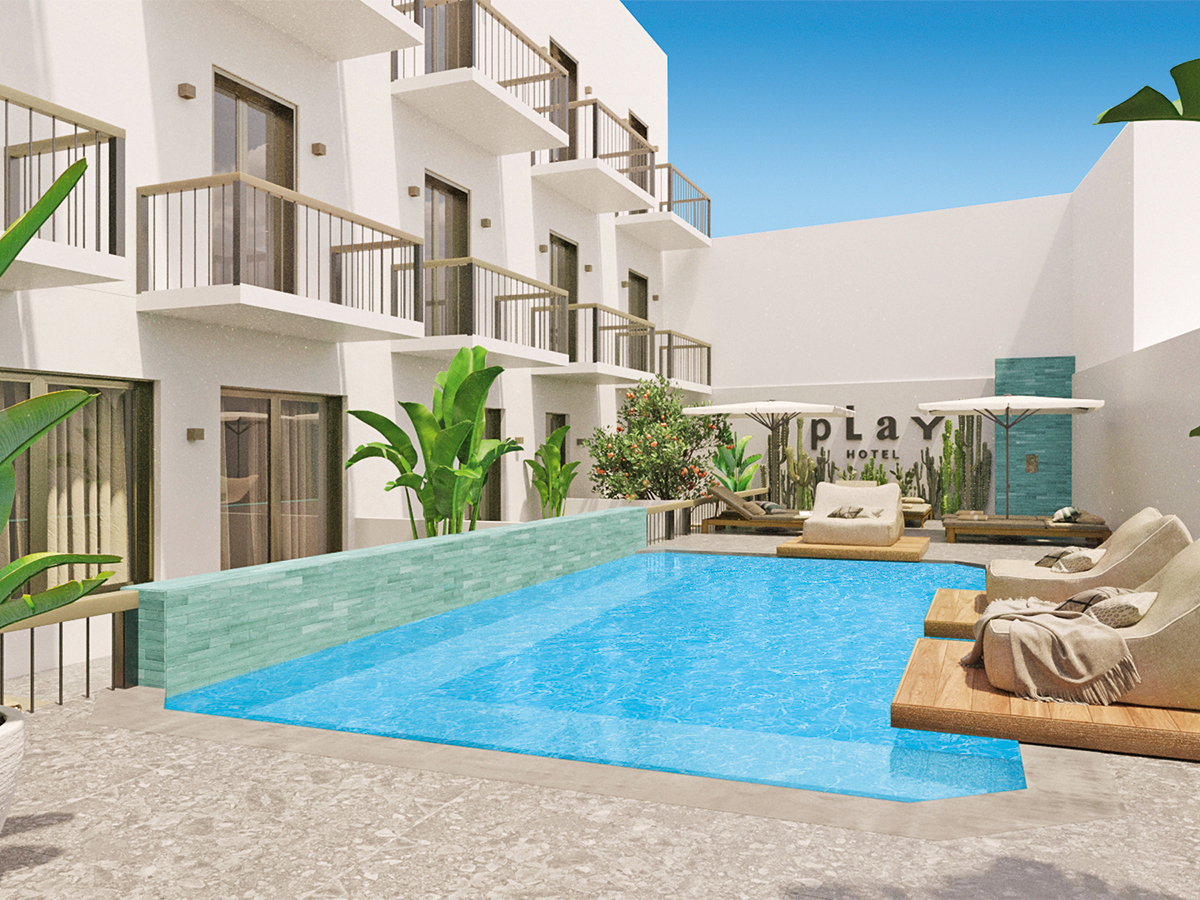 Hier können Sie das Hotel Play Paros by Brown Hotel ab 735 € buchen Play Paros by Brown Hotel – Hotelfoto