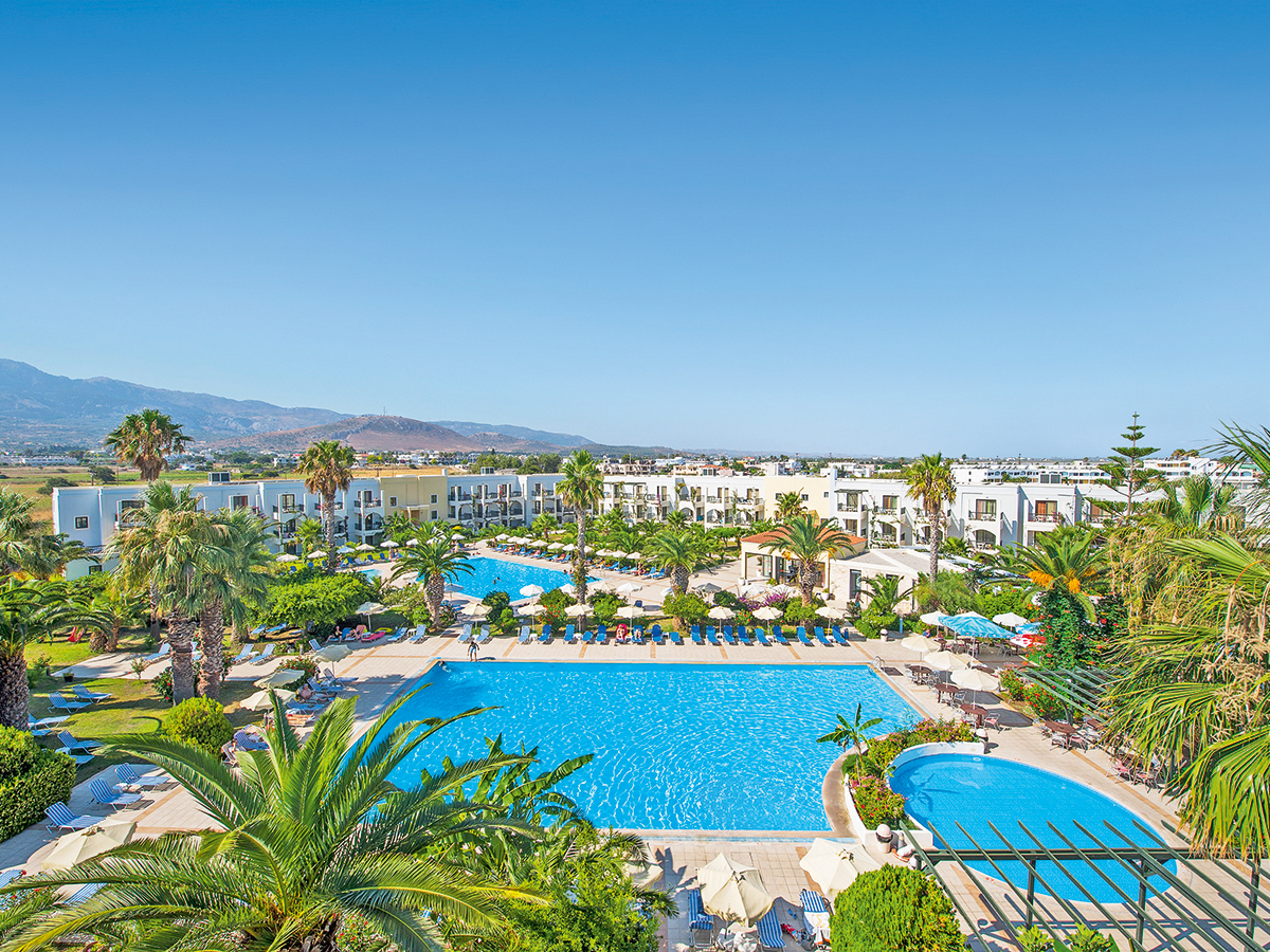 Hier können Sie das Hotel Tigaki Beach Hotel ab 624 € buchen Tigaki Beach Hotel – Hotelfoto