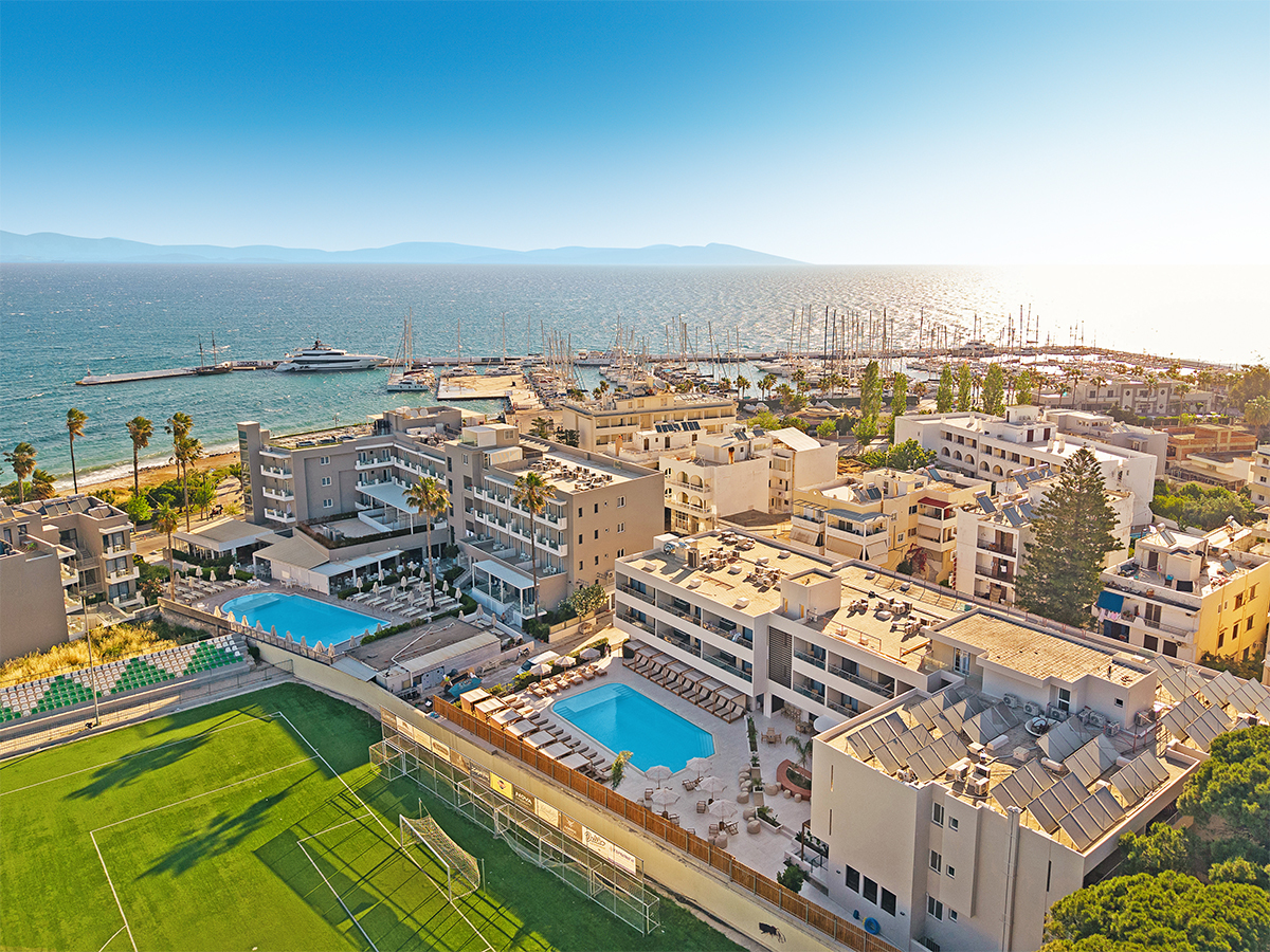 Hier können Sie das Hotel Kos Divine Hotel & Suites ab 632 € buchen Kos Divine Hotel & Suites – Hotelfoto