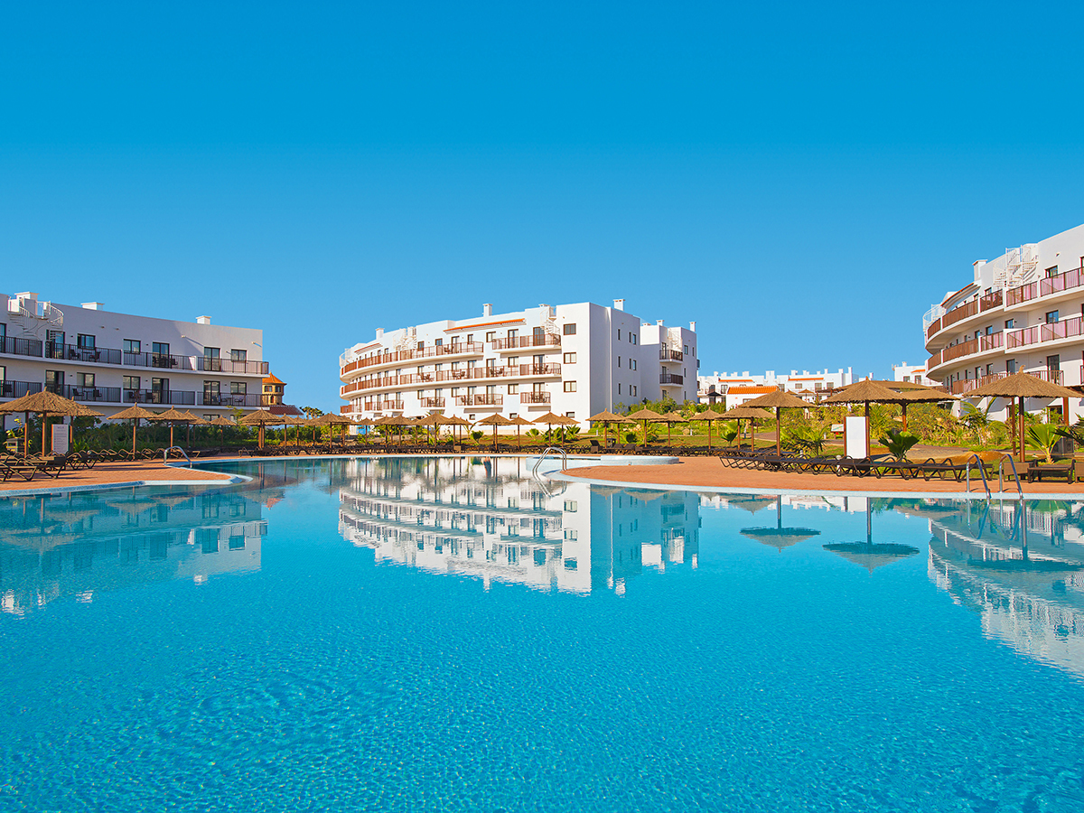 Hier können Sie das Hotel Sol Dunas Family Fun ab 990 € buchen Sol Dunas Family Fun – Hotelfoto